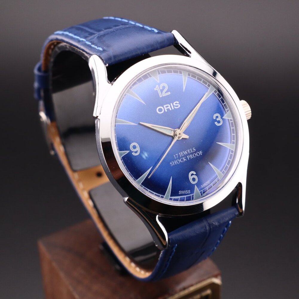 Oris Vintage Swiss 17 Jewels Hand-Wound Mechanical Men's Watch - FREE SHIPPING